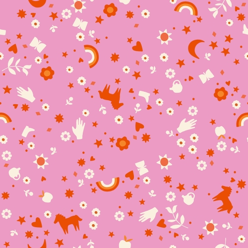 Baumwolle Patchwork -  Alexia Abegg - Ruby Star Society - Meadow Star - Daisy Dreamland